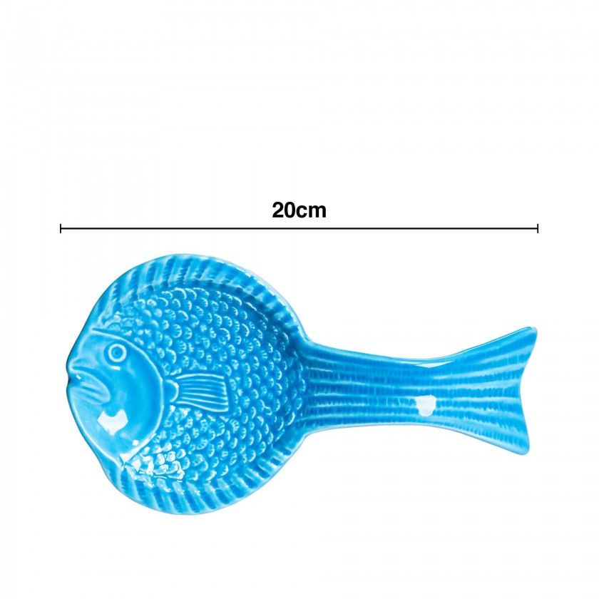 Colher Peixe Cer�mica 20cm