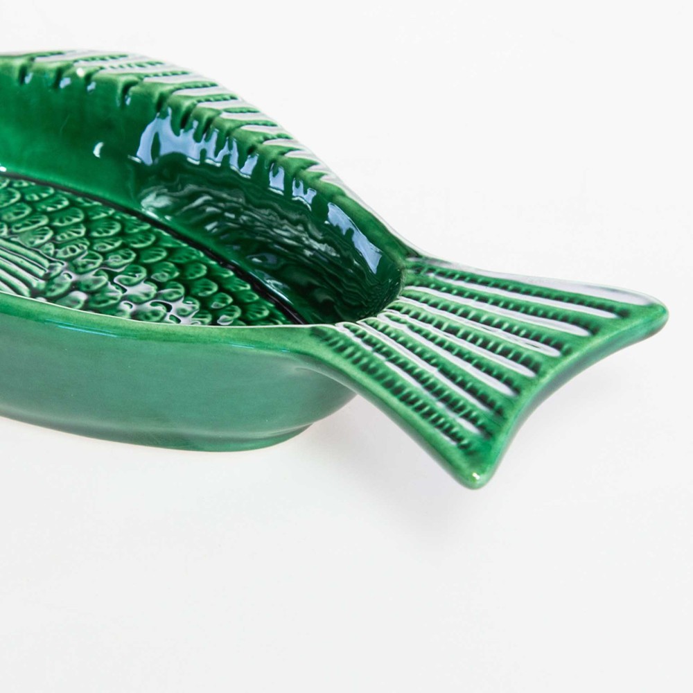Azeitoneira Peixe Cerâmica 20cm