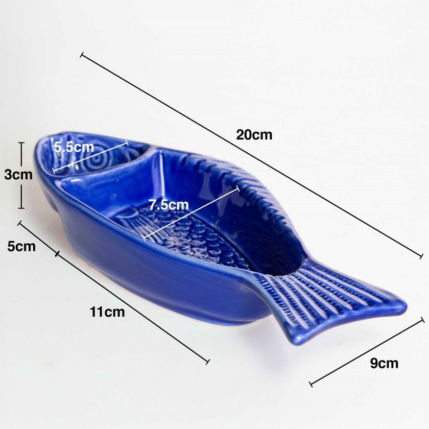 Azeitoneira Peixe Cermica 20cm