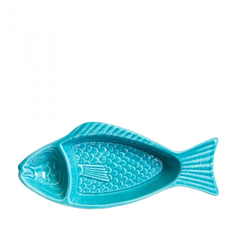Azeitoneira Peixe Cerâmica 20cm Azeitoneira Peixe Cerâmica 20cm
