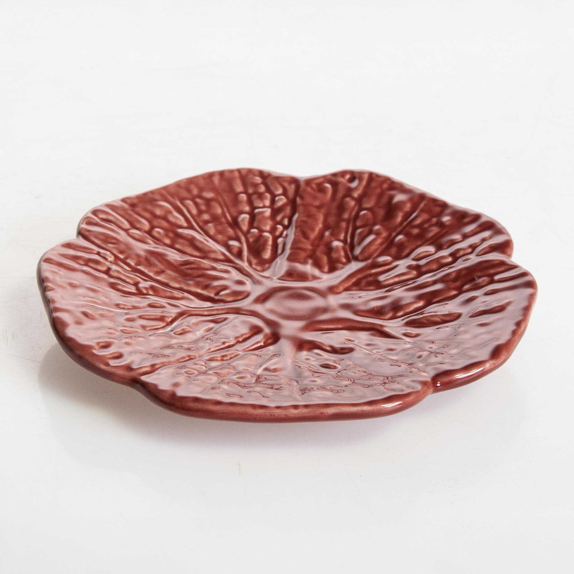 Prato Raso Couve Cerâmica 15cm