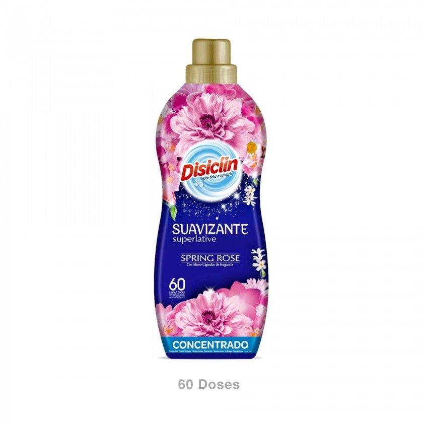 Amaciador Concentrado Spring Rose 60 Lavagens Amaciador Concentrado Spring Rose 60 Lavagens