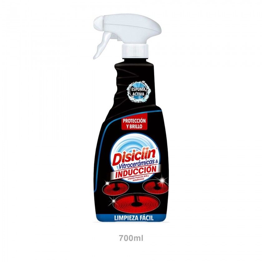 Limpa Vitrocermica / Induo Spray Disiclin 700ml