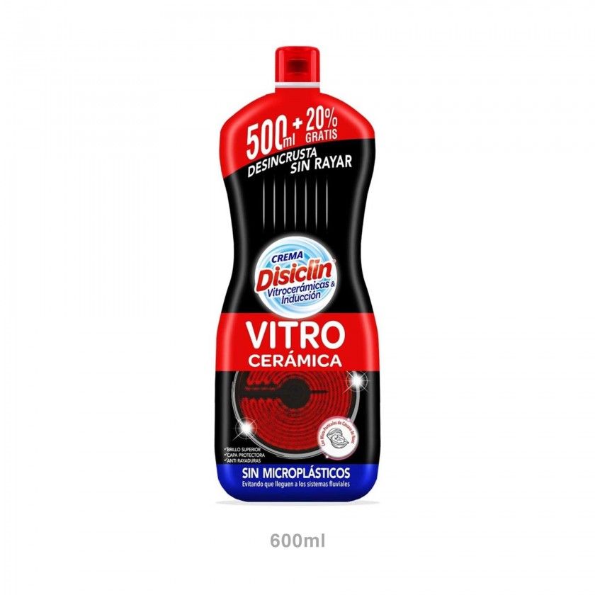 Limpa Vitrocermica Disiclin 500ml + 20% Grtis
