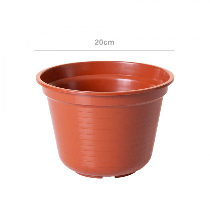 Vaso Plástico Tradicional Brilho Redondo Vaso Plástico Tradicional Brilho Redondo