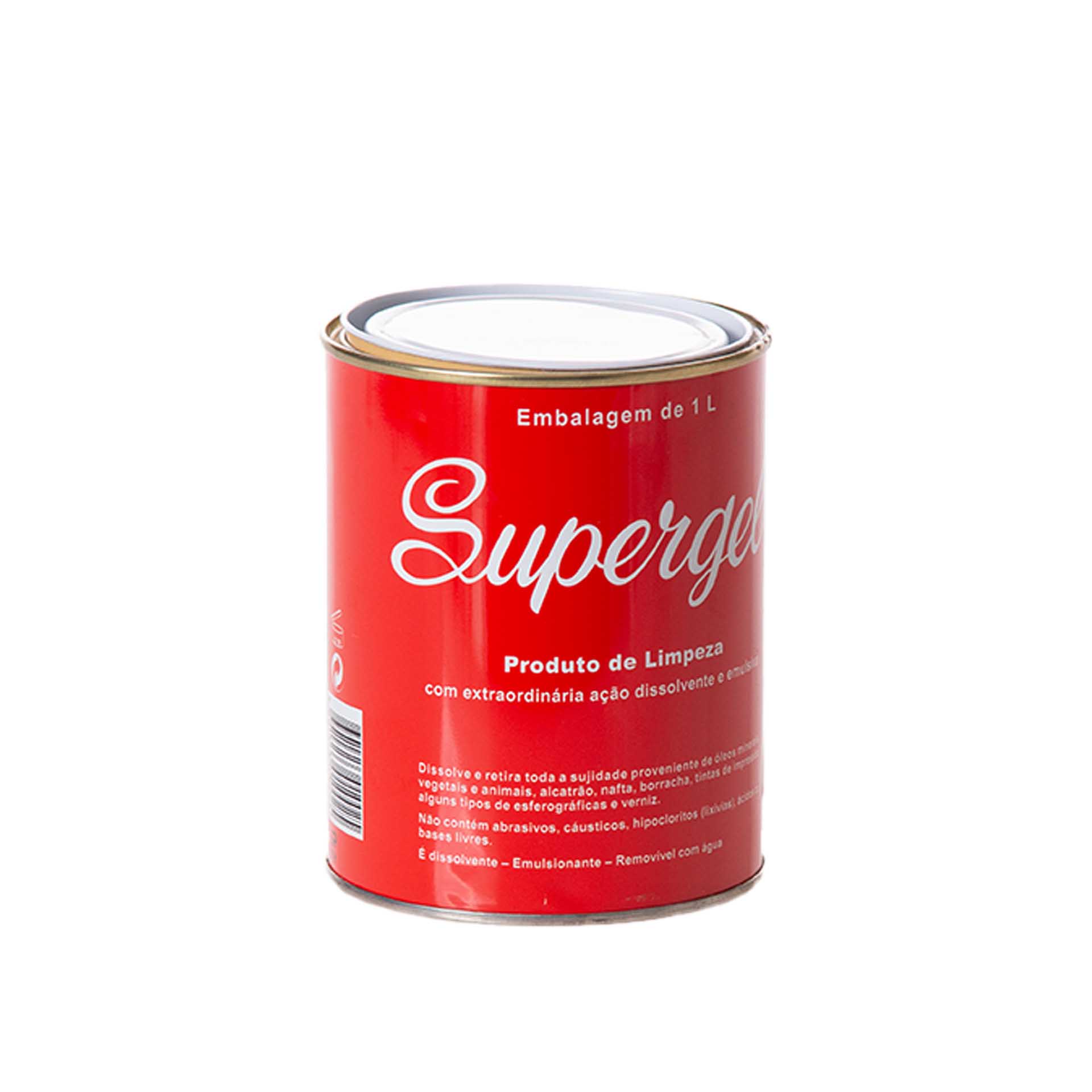 Massa Limpeza Supergel Lata 1000ml