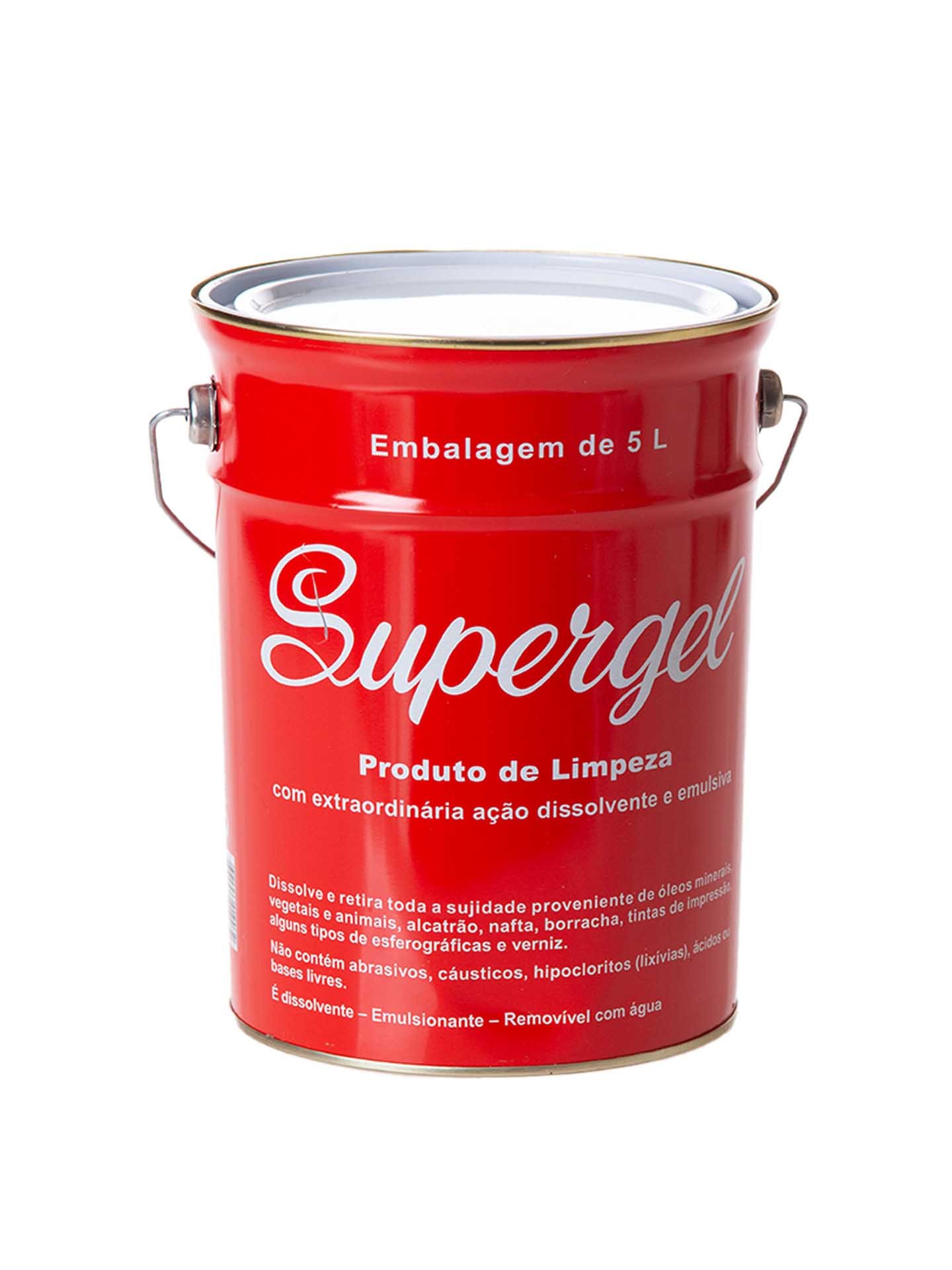 Massa Limpeza Supergel Lata 5000ml