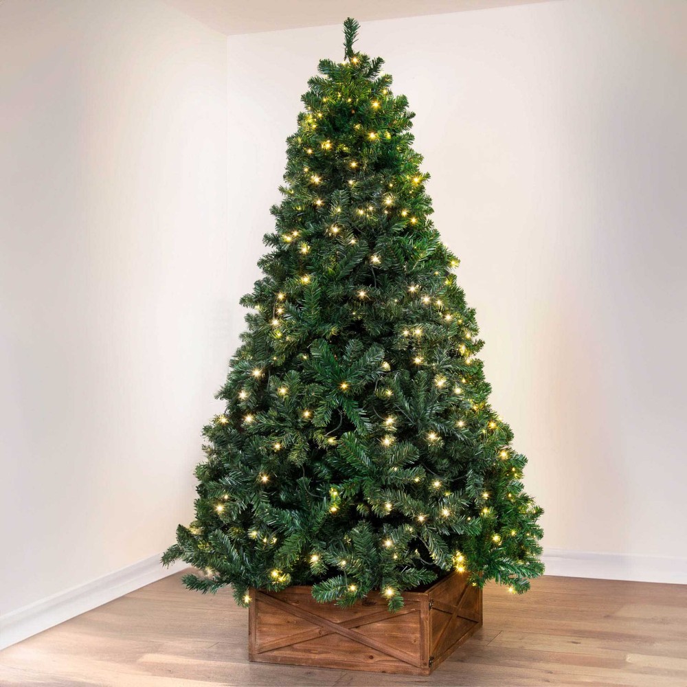 Árvore Natal Redonda Verde 130X240cm