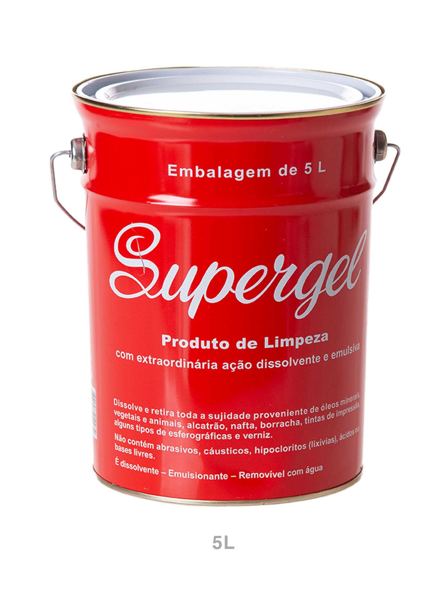 Massa Limpeza Supergel Lata 5000ml