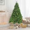 Árvore Natal Redonda Verde 118X210cm Árvore Natal Redonda Verde 118X210cm