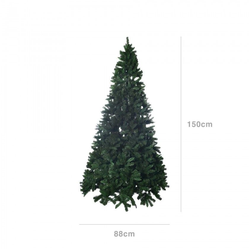 rvore Natal Redonda Verde 88X150cm