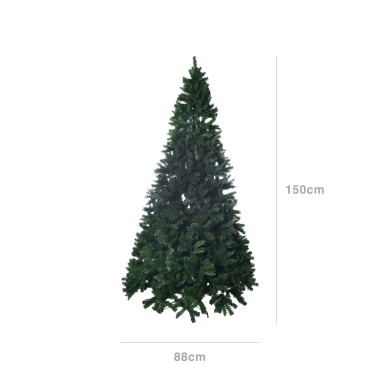 Árvore Natal Redonda Verde 88X150cm