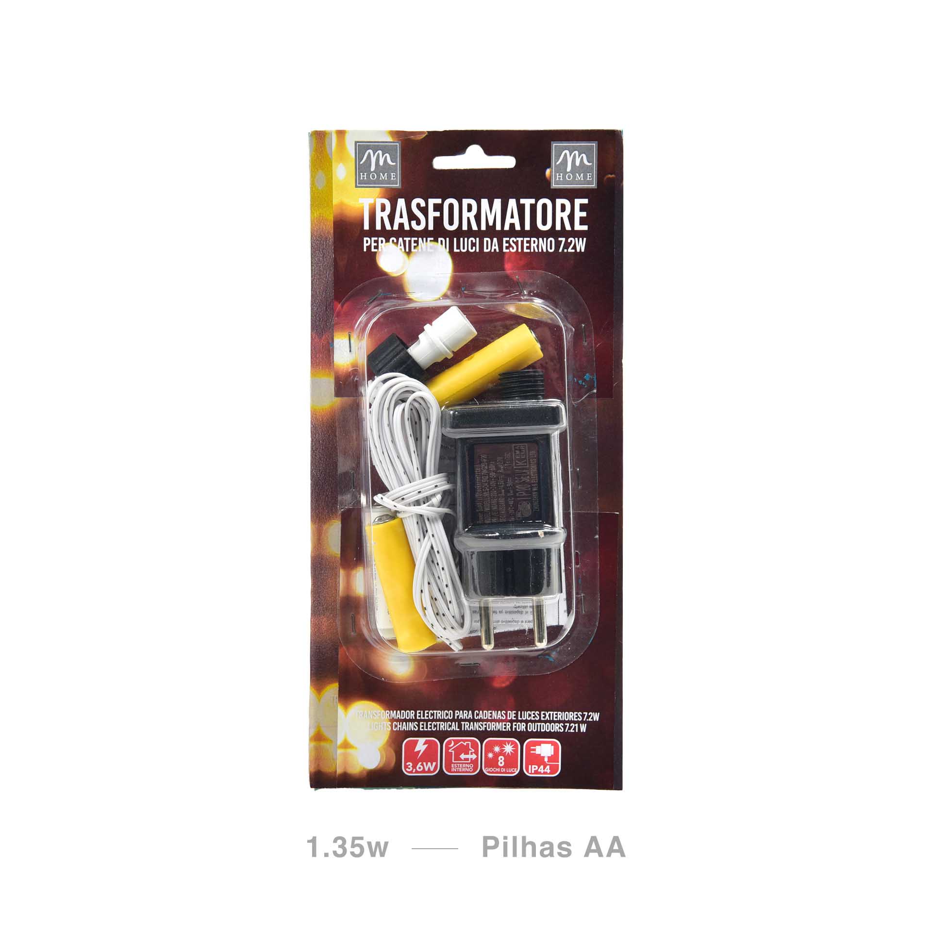 Transformador Pilhas AA 1.35W