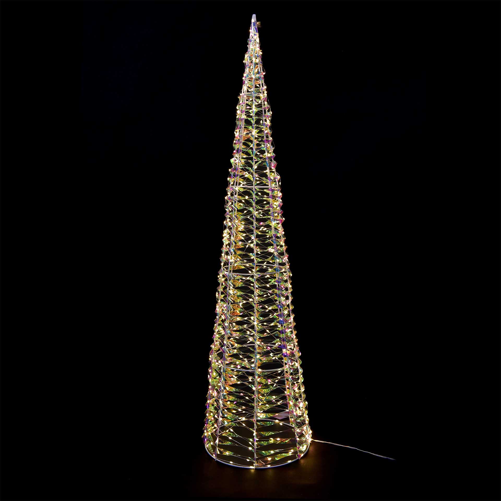 Árvore Natal Metal 1800 Led 34X34X180cm