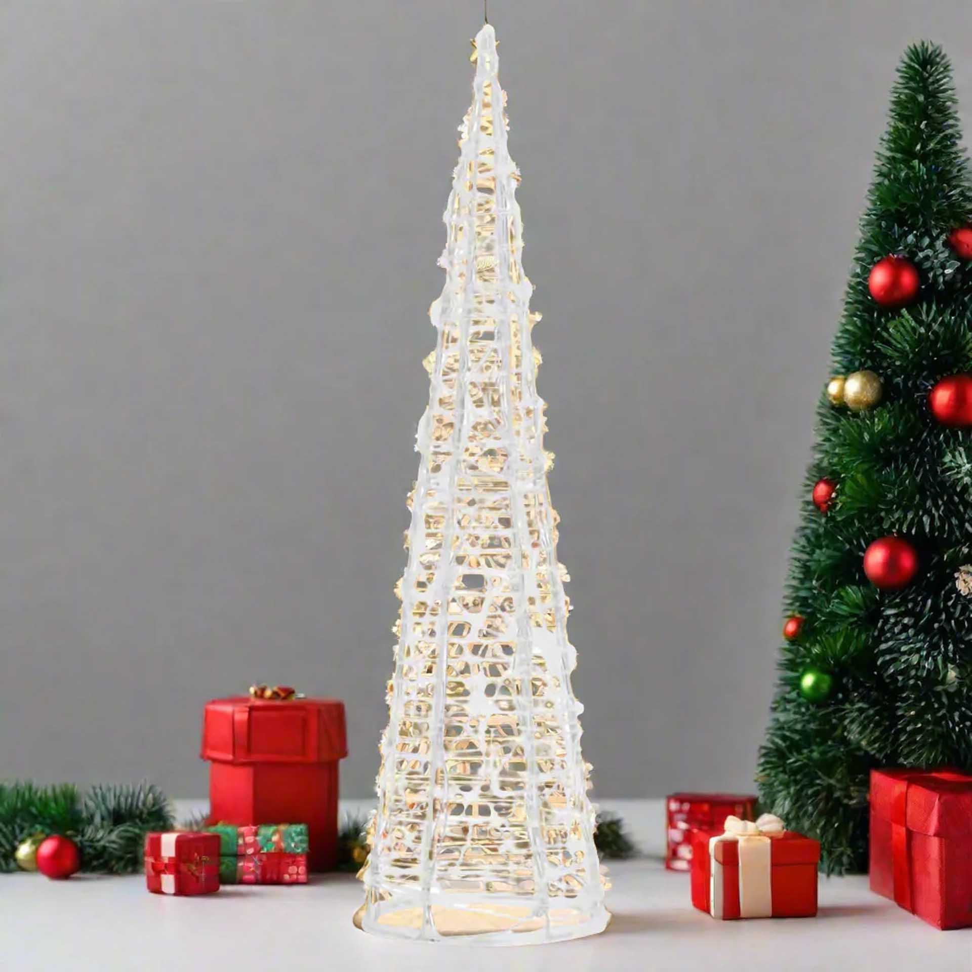 Árvore Natal Metal 1800 Led 34X34X180cm