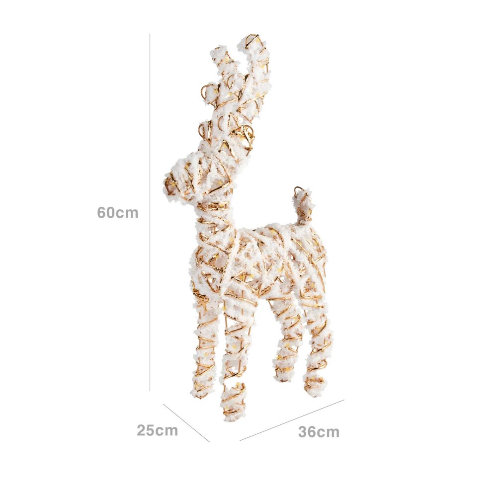 Rena Metal 20 Led Branco 36X25X60cm