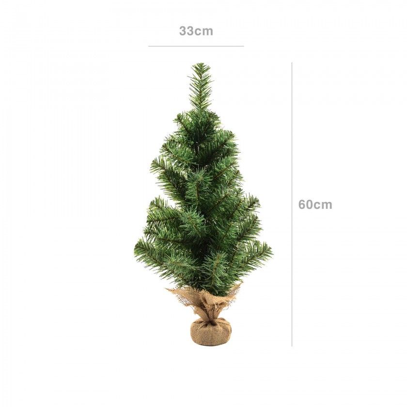 Pinheiro Natal com Saco 33X33X60cm Pinheiro Natal com Saco 33X33X60cm
