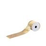 Rolo Fita Natal Brilhante Dourado 270X6.3cm Rolo Fita Natal Brilhante Dourado 270X6.3cm