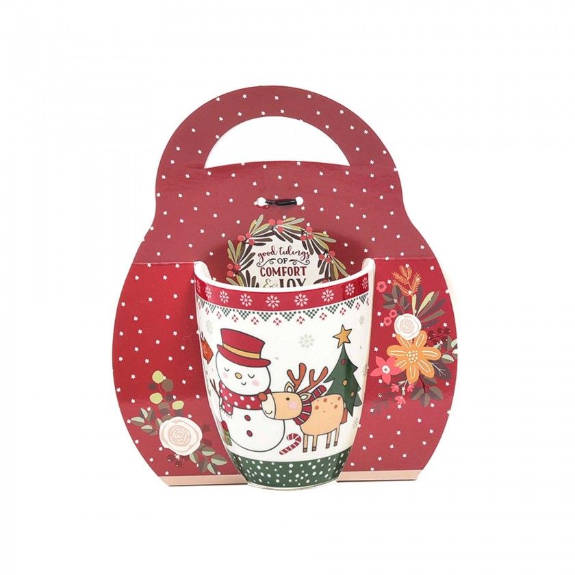 Caneca Natal Sortido 340ml 8.3X10.5X11.5cm Caneca Natal Sortido 340ml 8.3X10.5X11.5cm
