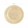 Marcador Plástico Redondo Dourado 33cm Marcador Plástico Redondo Dourado 33cm