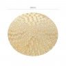Individual Pvc Redondo Dourado 38cm Individual Pvc Redondo Dourado 38cm