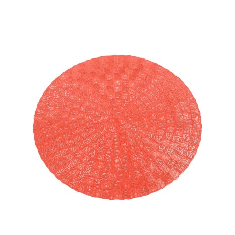 Individual Pvc Redondo Vermelho 38cm - Image product