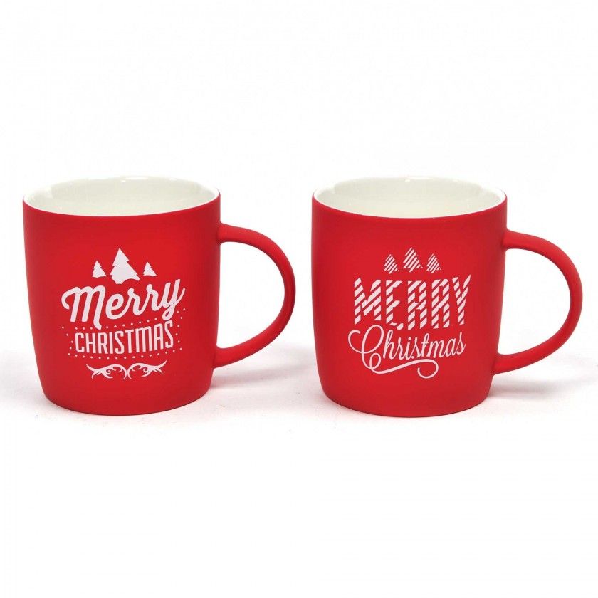Caneca Merry Christmas Sortido 390ml 8.6X9.2cm