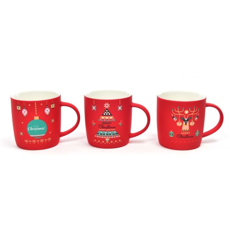 Caneca Merry Christmas Sortido 390ml 8.6X9.2cm - Image product