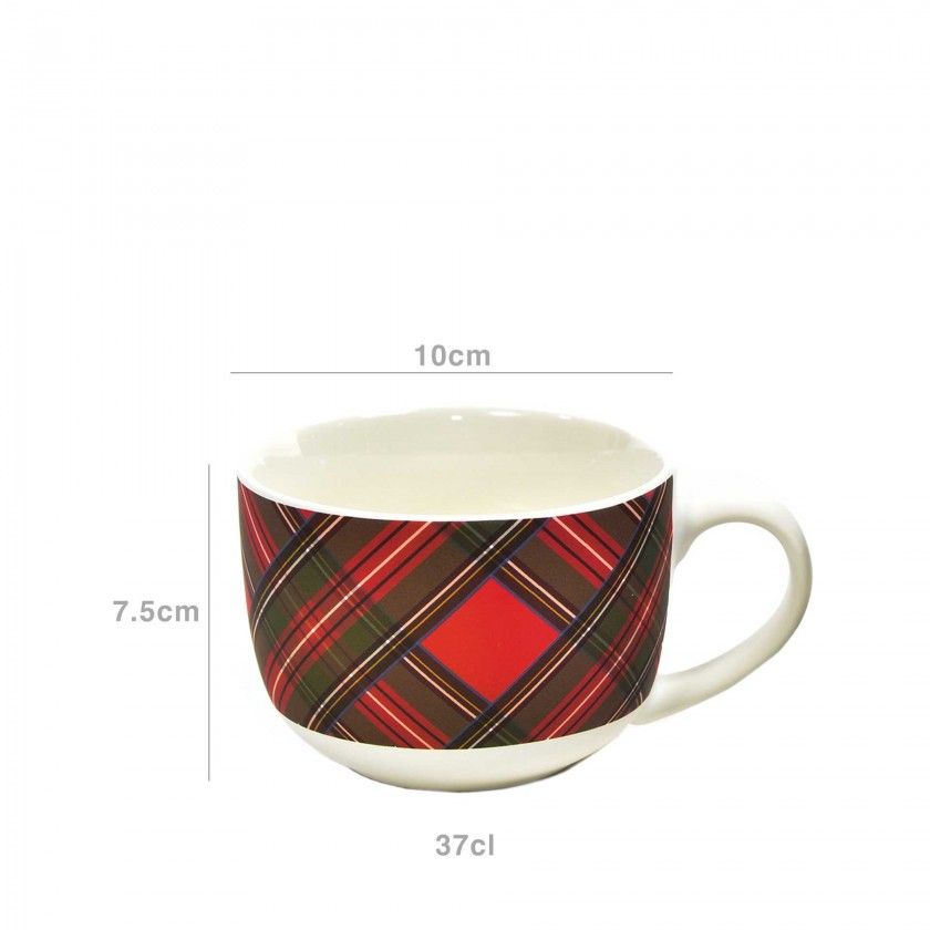 Caneca Xadrez Sortido 370ml 10X7.5cm Caneca Xadrez Sortido 370ml 10X7.5cm