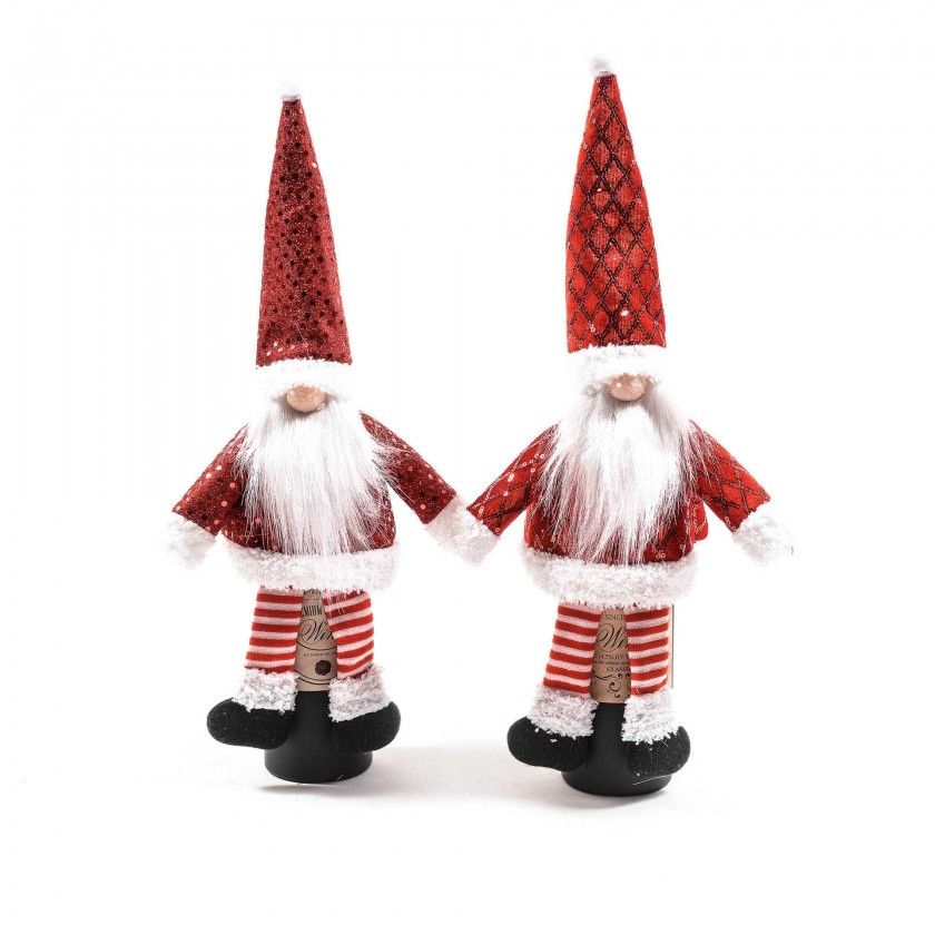 Pai Natal Garrafa 45X20cm