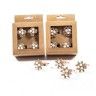 Argolas Guardanapo Flores Sortido 5X5cm Pack 4 Argolas Guardanapo Flores Sortido 5X5cm Pack 4