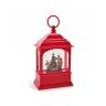 Lanterna Globo Neve Natal Animado 13.5X7.6X22.5cm Lanterna Globo Neve Natal Animado 13.5X7.6X22.5cm