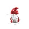 Gnomo Cogumelo Natal Sentado Sortido 16X14X32cm