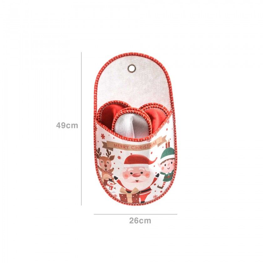 Conjunto 3 Pares Pantufas Sortidas 49X26cm Conjunto 3 Pares Pantufas Sortidas 49X26cm