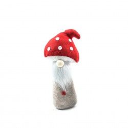 Gnomo Cogumelo Natal Sortido 15X10X30cm Gnomo Cogumelo Natal Sortido 15X10X30cm