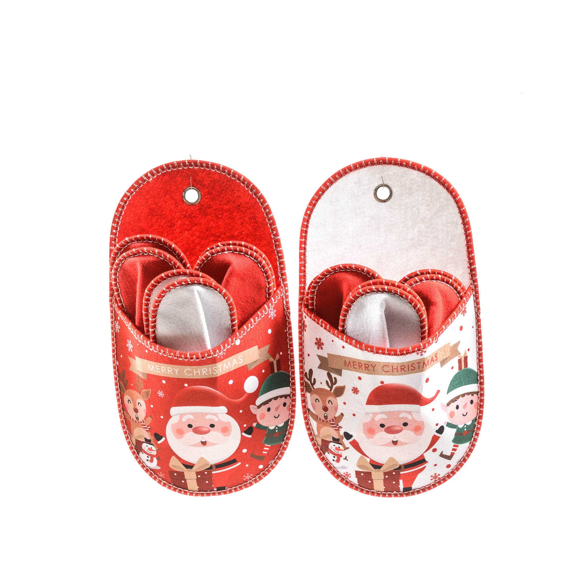 Conjunto 3 Pares Pantufas Sortidas 49X26cm