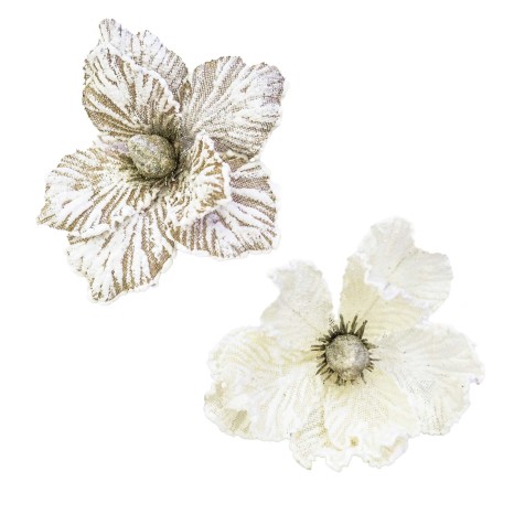 Flor Magnólia Branca 20cm - Image product