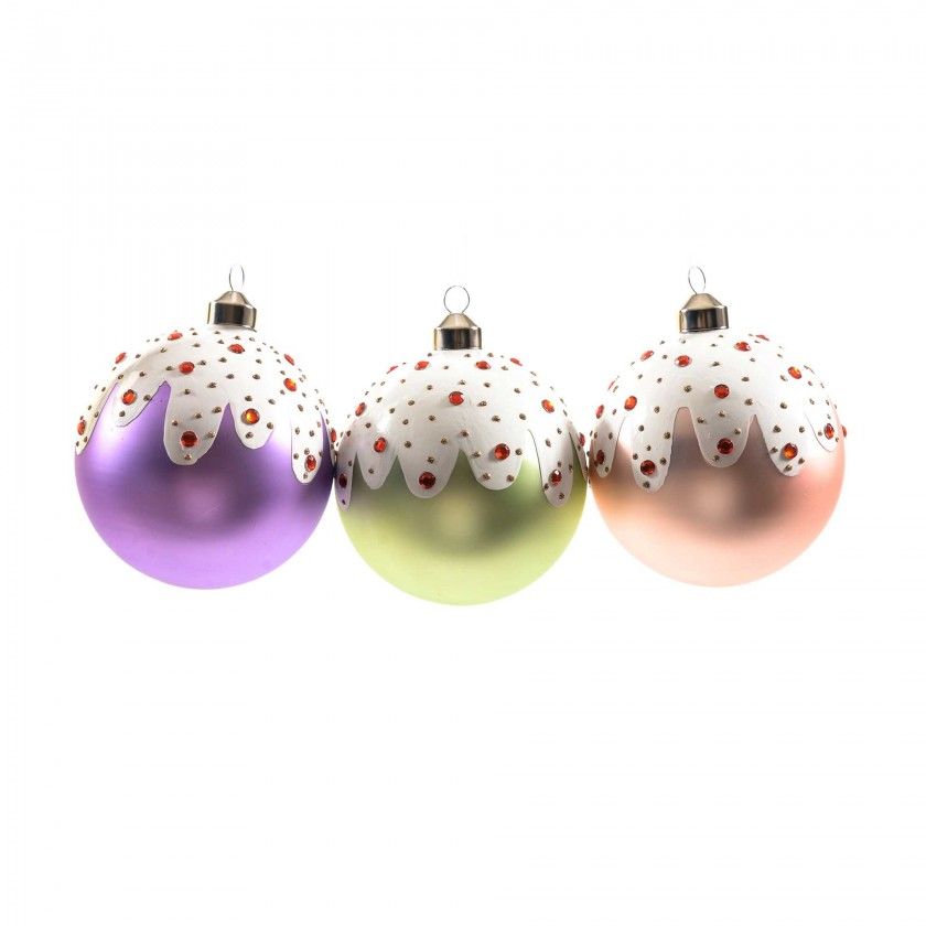Bola Natal Cupcake Cor Sortida 10cm Bola Natal Cupcake Cor Sortida 10cm