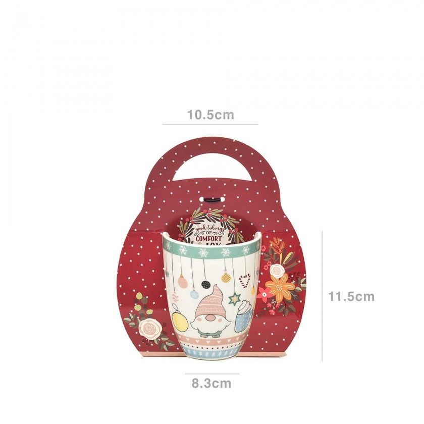 Caneca Natal Sortido 340ml 8.3X10.5X11.5cm Caneca Natal Sortido 340ml 8.3X10.5X11.5cm
