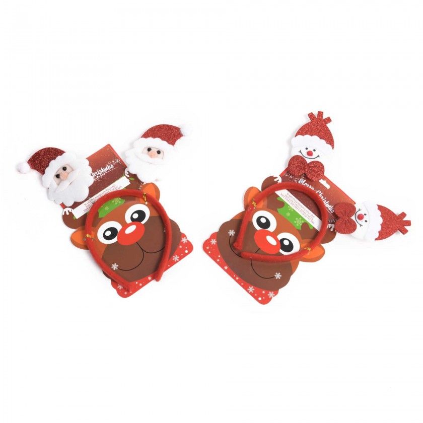 Arco Pai Natal Sortido 23X24cm Arco Pai Natal Sortido 23X24cm