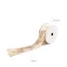 Rolo Fita Natal Brilhante Bege 10mX6.3cm Rolo Fita Natal Brilhante Bege 10mX6.3cm