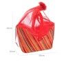 Cesta Natal com Bolsa Tule 43X29X27cm Cesta Natal com Bolsa Tule 43X29X27cm