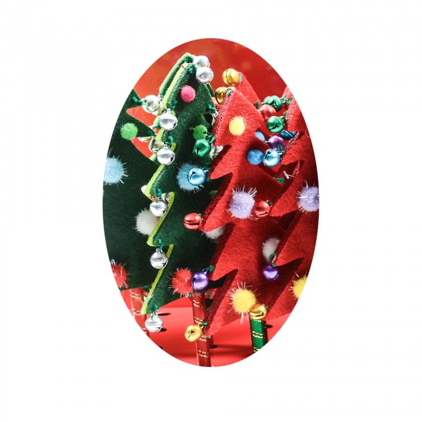 Caneta Natal Pinheirinho 7X2.5X23cm Caneta Natal Pinheirinho 7X2.5X23cm