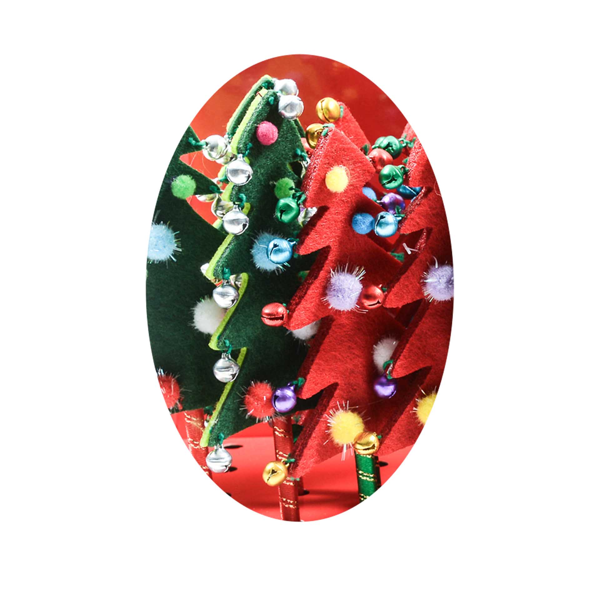 Caneta Natal Pinheirinho 7X2.5X23cm