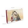 Saco Papel Natal Casa Natal 44.5X10.5X32.5cm Saco Papel Natal Casa Natal 44.5X10.5X32.5cm