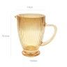 Jarro Vidro Ambra Redonda 1200ml 20X13X18.5cm Jarro Vidro Ambra Redonda 1200ml 20X13X18.5cm