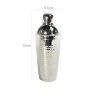 Shaker Aço Inox Martelado 750ml 9.5X25cm Shaker Aço Inox Martelado 750ml 9.5X25cm