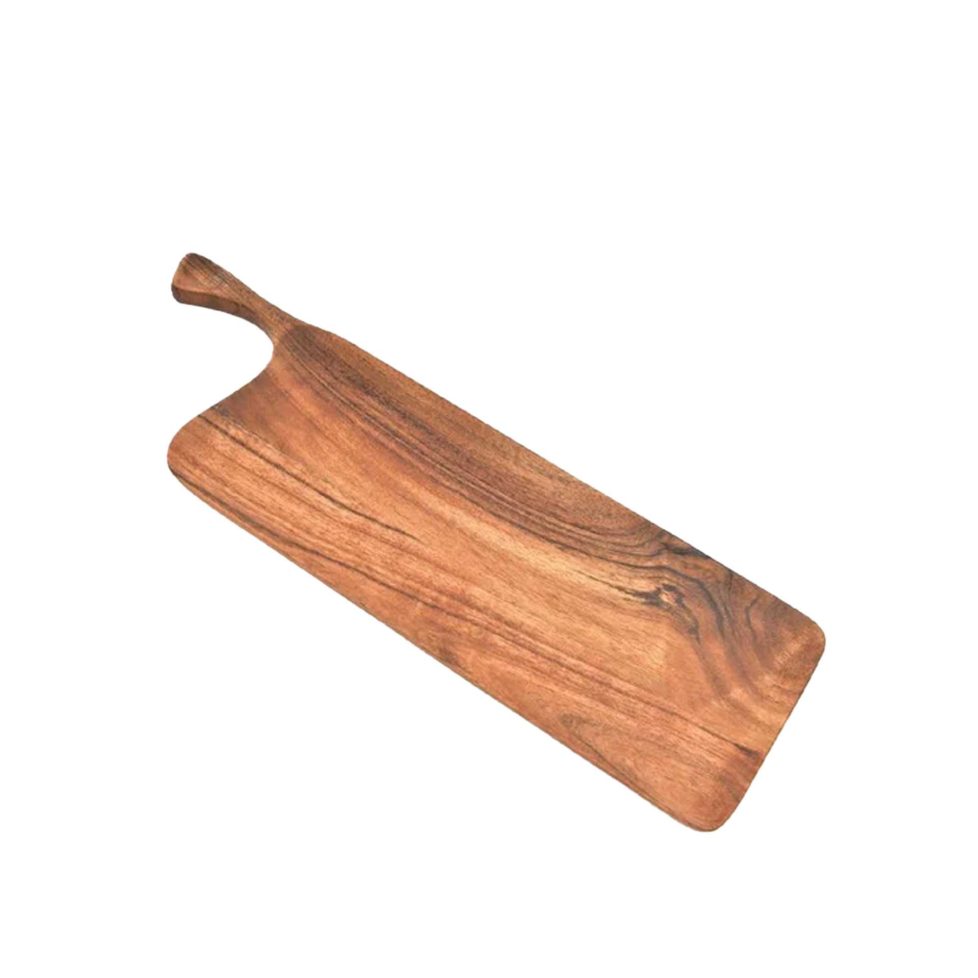 Tábua Cortar / Servir Madeira Natural com Pega 50X15X1.5cm