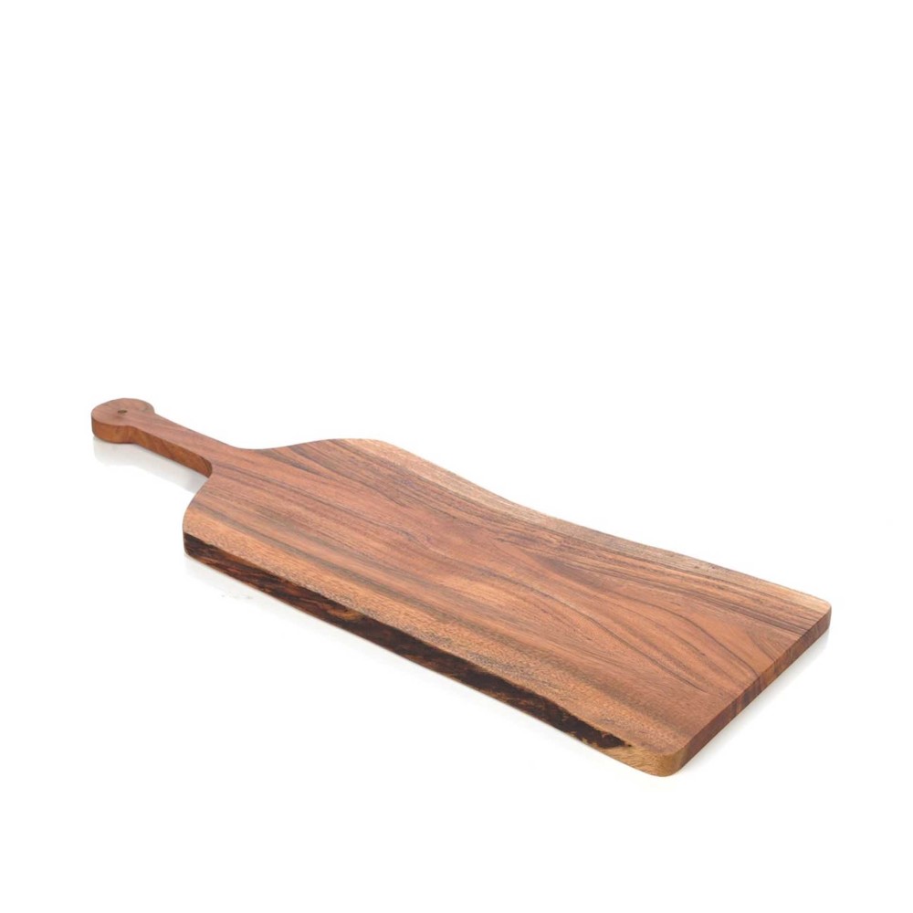 Tábua Cortar / Servir Madeira Natural com Pega 20X60X1.6cm