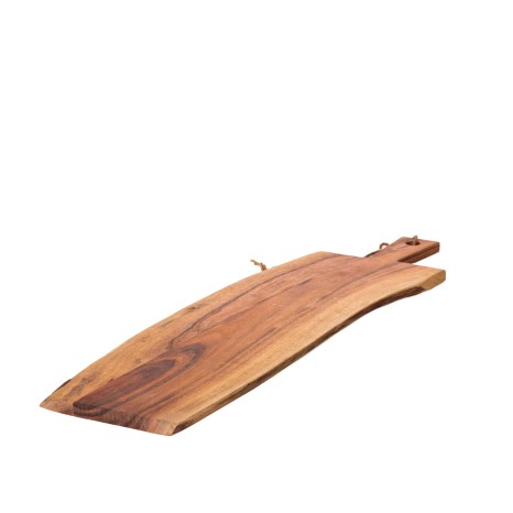 Tábua Cortar / Servir Madeira Natural com Pega 70X20X1.5cm - Image product